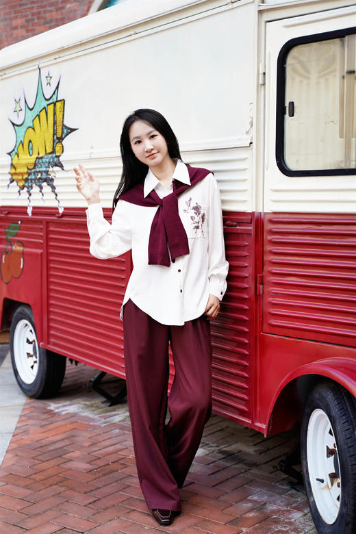 现货 臣禾	【超模西裤】通勤气质款长裤	JZ253060175 商品图4