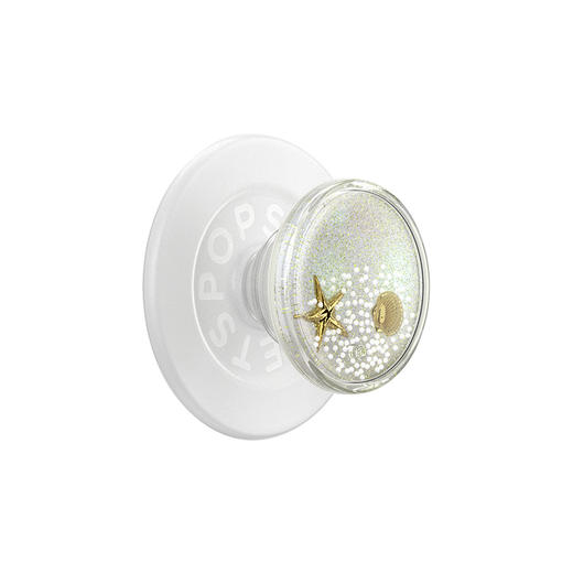 【海岛之旅】海岛记忆·MagSafe圆啪嗒 MAGSAFE磁吸手机气囊支架 Round圆啪嗒系列 白色 流沙 商品图0