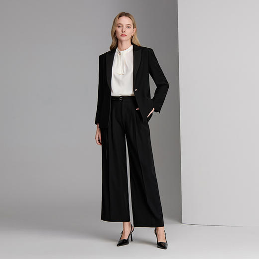 EITIE爱特爱气质通勤时尚阔腿裤8305002 商品图1
