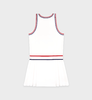 Sporty & Rich - Src Phoebe Dress - White/Navy/Fire red - 女装 - 连身裙 - 白色/深蓝色/红色 商品缩略图1