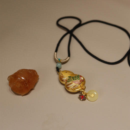 【预售7天，不退不换】良木礼香云纱葫芦项链（X7339） 商品图2