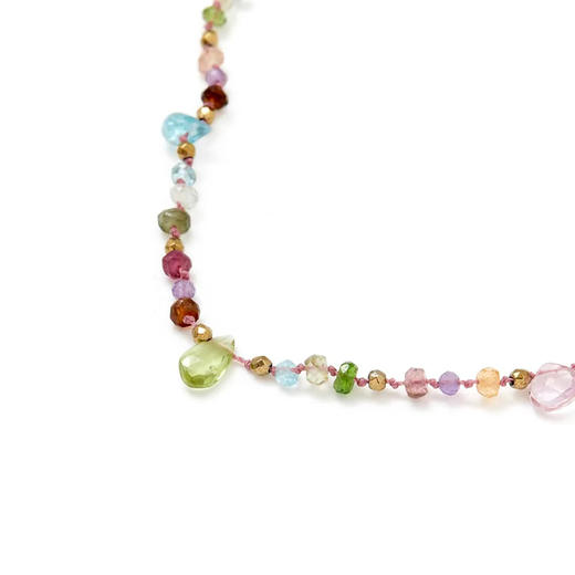 订购12周到｜ROOM SERVICE-BRIOLETTES-水滴形 串珠 项链［法国设计师］ 商品图1