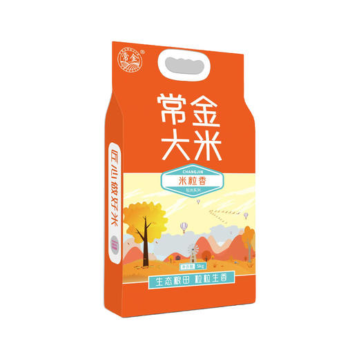 5kg常金米粒香软米 生态良田 粒粒生香 商品图0