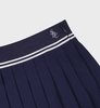 Sporty & Rich - Src Logo Abigail Skirt - Dark Navy  - 女装 - 短裙 - 深蓝色 商品缩略图2