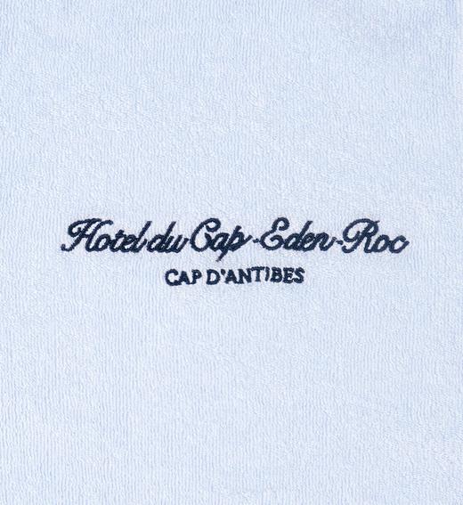 Sporty & Rich - Eden Script Terry Polo - Ciel  - 女装 - Polo衫 - 天空蓝 商品图2