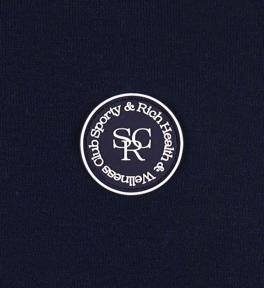 Sporty & Rich - Shrwc Baby Rib Tank - Dark Navy - 女装 - 背心 - 深蓝色 商品图4