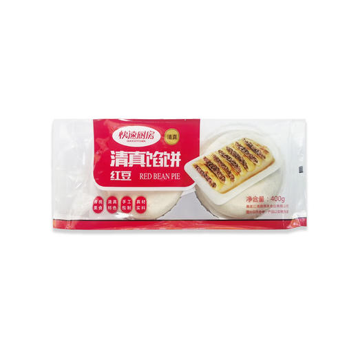 【清真】快速厨房  红豆馅饼400g 商品图5