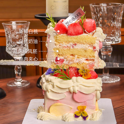 【桃色绯夏】夏日氛围感拉满-水果生日蛋糕 商品图1