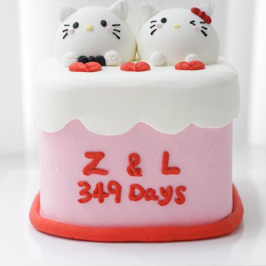 Kitty·纪念日蛋糕(方形）【C5123】 商品图3