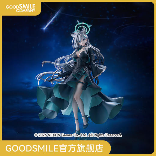 【GSC预售定金】1/7标准比例 白子*恐怖 蔚蓝档案 手办模玩 商品图0