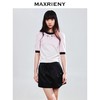 玛克门店发货：MAXRIENY撞边甜美精致钉珠修身套头毛衫女(货号:MC85SW774) 商品缩略图2