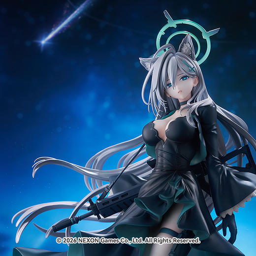 【GSC预售定金】1/7标准比例 白子*恐怖 蔚蓝档案 手办模玩 商品图1