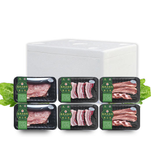 【恩施】珍硒源恩施土猪肉套餐-鲜肉3000g（24-48小时发货） 商品图0