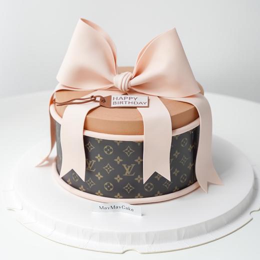【提前一天预定】LV·蝴蝶结蛋糕【C5125】 商品图1