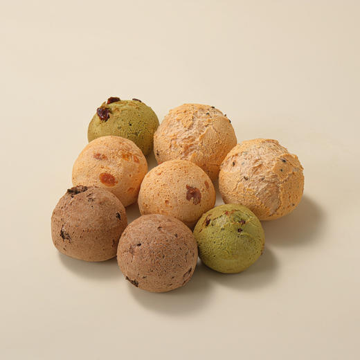 杂锦麻薯4味（黑芝麻，芝士，抹茶蔓越莓，巧克力奥利奥） 商品图0