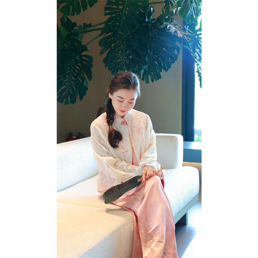 【抖音专属】睡莲·新中式吊带裙（25818025-水芝-结缘款） 商品图3