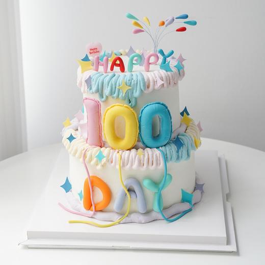 双层|多巴胺气球蛋糕（提前两天预定） 【D5114】 商品图0