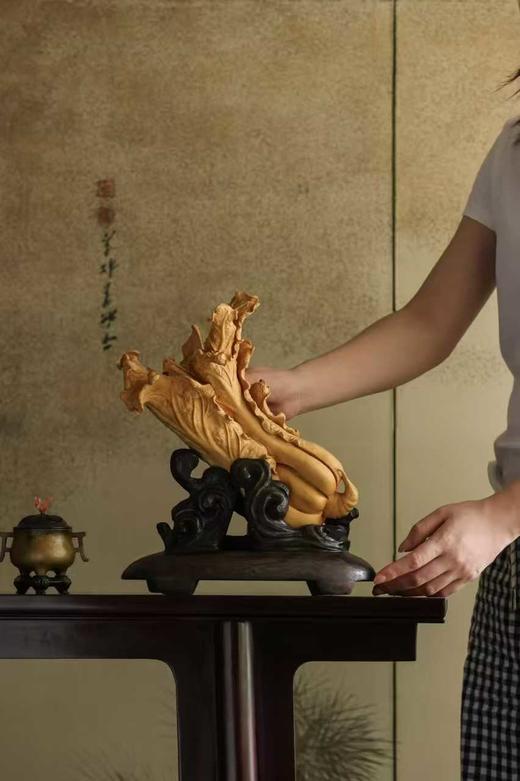 百财°黄杨木摆件 商品图2