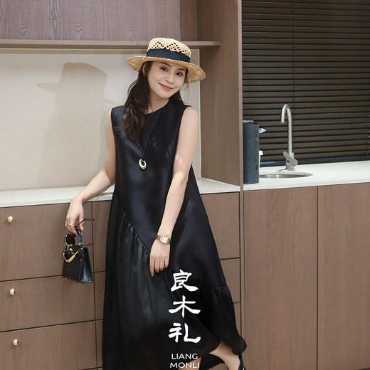 【预售7天】良木礼真丝连衣裙（X7230） 商品图1