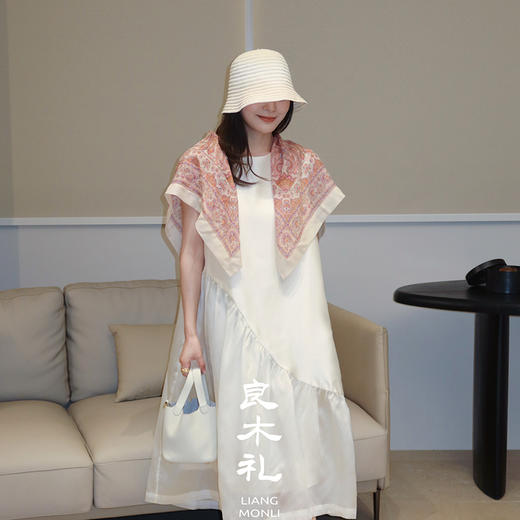【预售7天】良木礼真丝连衣裙（X7230） 商品图0