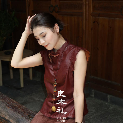 【预售7天】良木礼香云纱上衣（X7440） 商品图3