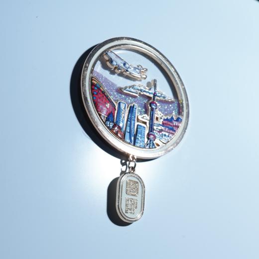 摩登印象金属挂坠流沙冰箱贴 商品图3