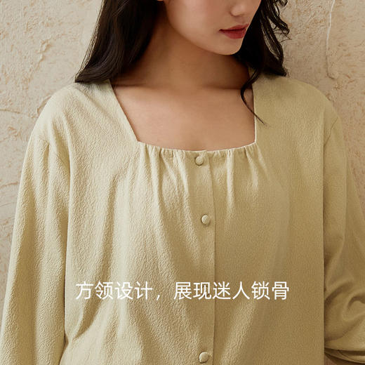 皇家丽美女士春夏秋季棉质家居服套装 蕾丝拼接 慵懒松弛感JJT25510 商品图3
