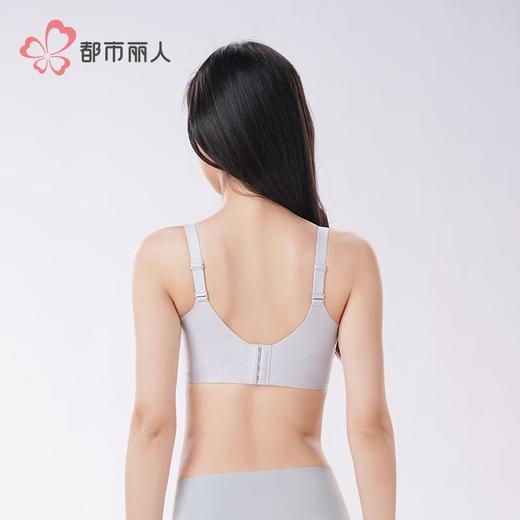 都市丽人内衣女士内衣蕾丝内衣文胸无钢圈三排四扣LBH5D1 商品图3