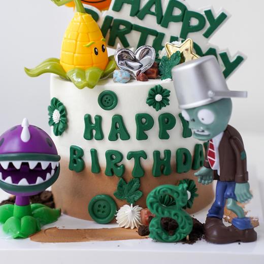 植物大战僵尸蛋糕【B5120】 商品图3