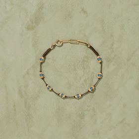 订购8周到｜Tityaravy-PEONY-圣玛利亚海蓝宝 手链［法国设计师］