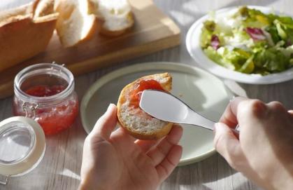 YOSHIKAWA 奢系列墨彩系列 咖啡勺茶勺 餐刀果酱＆黄油勺咖喱勺餐勺餐叉 商品图2