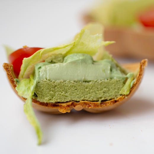 「一人食」“葱油拌面、蔬菜色拉、三文鱼寿司、披萨”定食 #创意甜品 商品图8