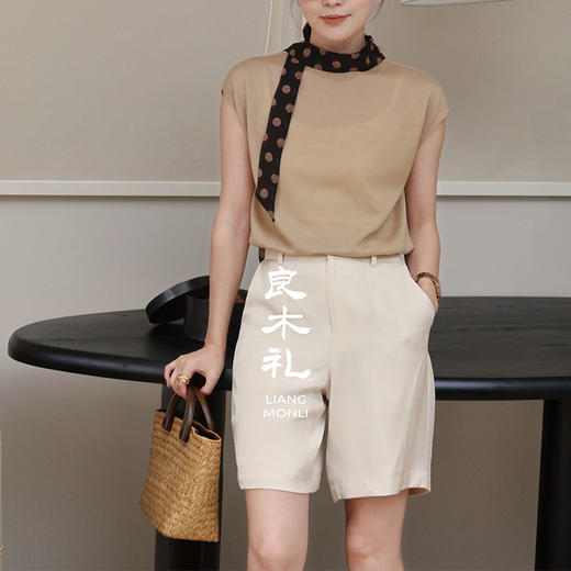 【预售7天】良木礼醋酸短裤（5212） 商品图1