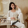 皇家丽美女士春夏秋季棉质家居服套装 蕾丝拼接 慵懒松弛感JJT25510 商品缩略图0