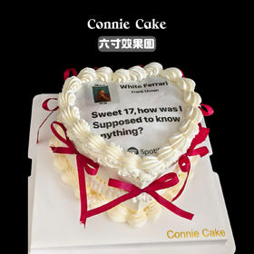 定制款可燃烧蛋糕～