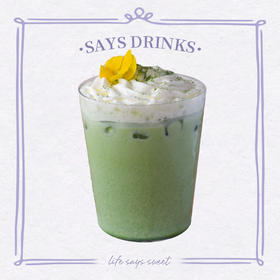 抹茶鲜奶拿铁（冰）