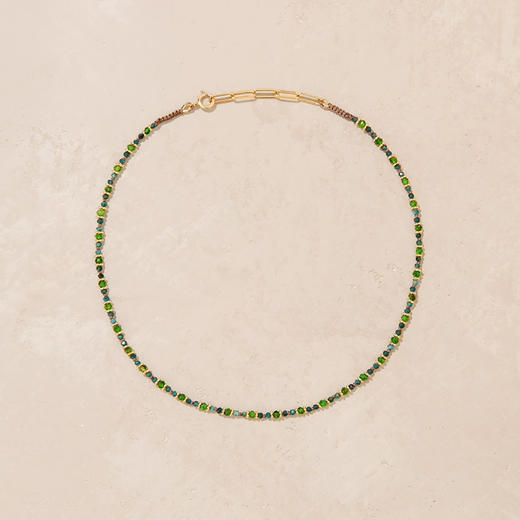 北京仓｜Tityaravy-KRAVAT-透辉石 串珠 项链［法国设计师］ 商品图0