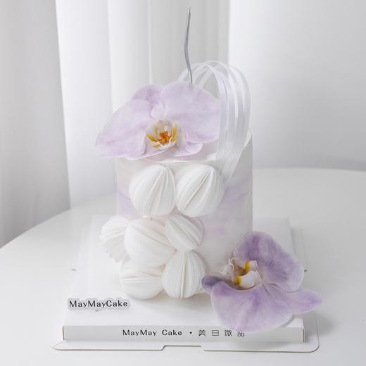 紫色|蝴蝶兰蛋糕【5127】 商品图1