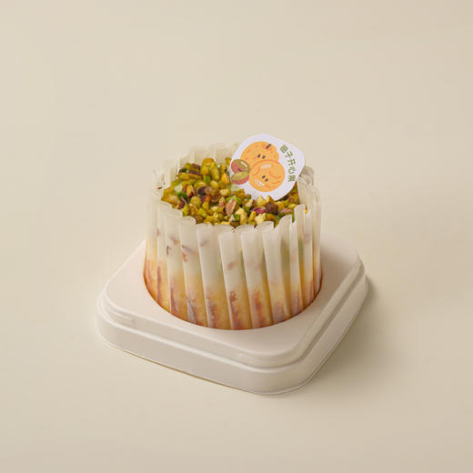 柚子开心果奶盖巴斯克 商品图0