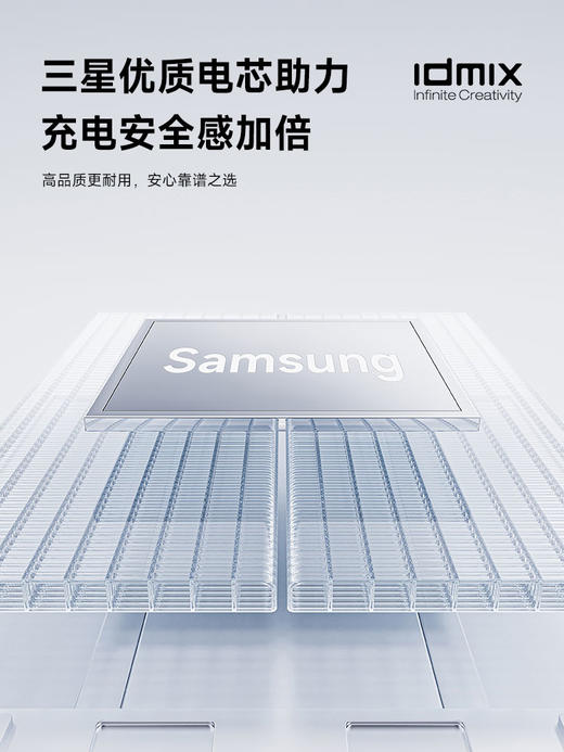 idmix充电宝自带线磁吸无线充PD45W快充适用iPhone、iPad、watch、Mac 商品图4