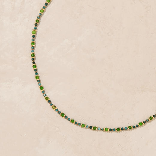 北京仓｜Tityaravy-KRAVAT-透辉石 串珠 项链［法国设计师］ 商品图1