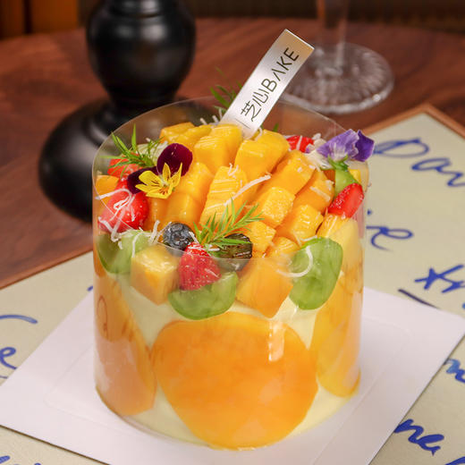 【香芒芭提雅】香气十足热带热情-水果生日蛋糕 商品图0