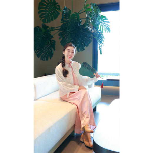 【抖音专属】睡莲·新中式吊带裙（25818025-水芝-结缘款） 商品图5