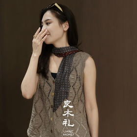 【预售7天】良木礼莱赛尔无袖上衣（X7426）