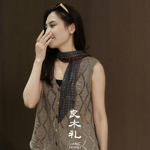 【预售7天】良木礼莱赛尔无袖上衣（X7426） 商品图0