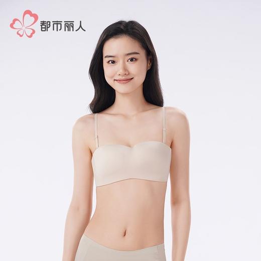 都市丽人内衣女士内衣泳布内衣文胸无钢圈一排四扣LBH1G9 商品图1