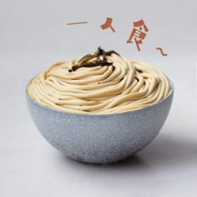 
「一人食」葱油拌面蛋糕 #创意甜品