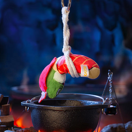 卡游 浪浪山小妖怪-唐僧款毛绒包挂KAYCLLS-XYG-MRBG01A 商品图0