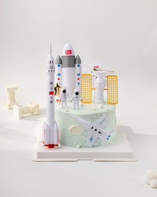 航天火箭蛋糕（百分百进口动物奶油） 商品图0