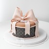 【提前一天预定】LV·蝴蝶结蛋糕【C5125】 商品缩略图0